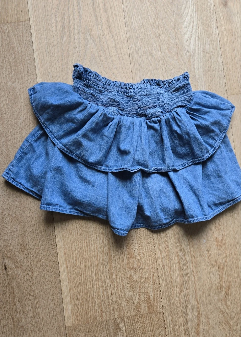 GAP Kids Denim Ruffle Skort